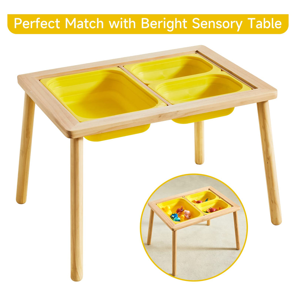 Beright Collapsible Storage Bin, Wash Basin Folding Dish Tub Sink, Space Saving For Dishing, Fruit And Camping, Hiking And Home,