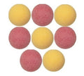 Tornado Official Foosballs Tournament Balls Commercial Quality - Play Like The Pros (2 Balls, Pink And Yellow)