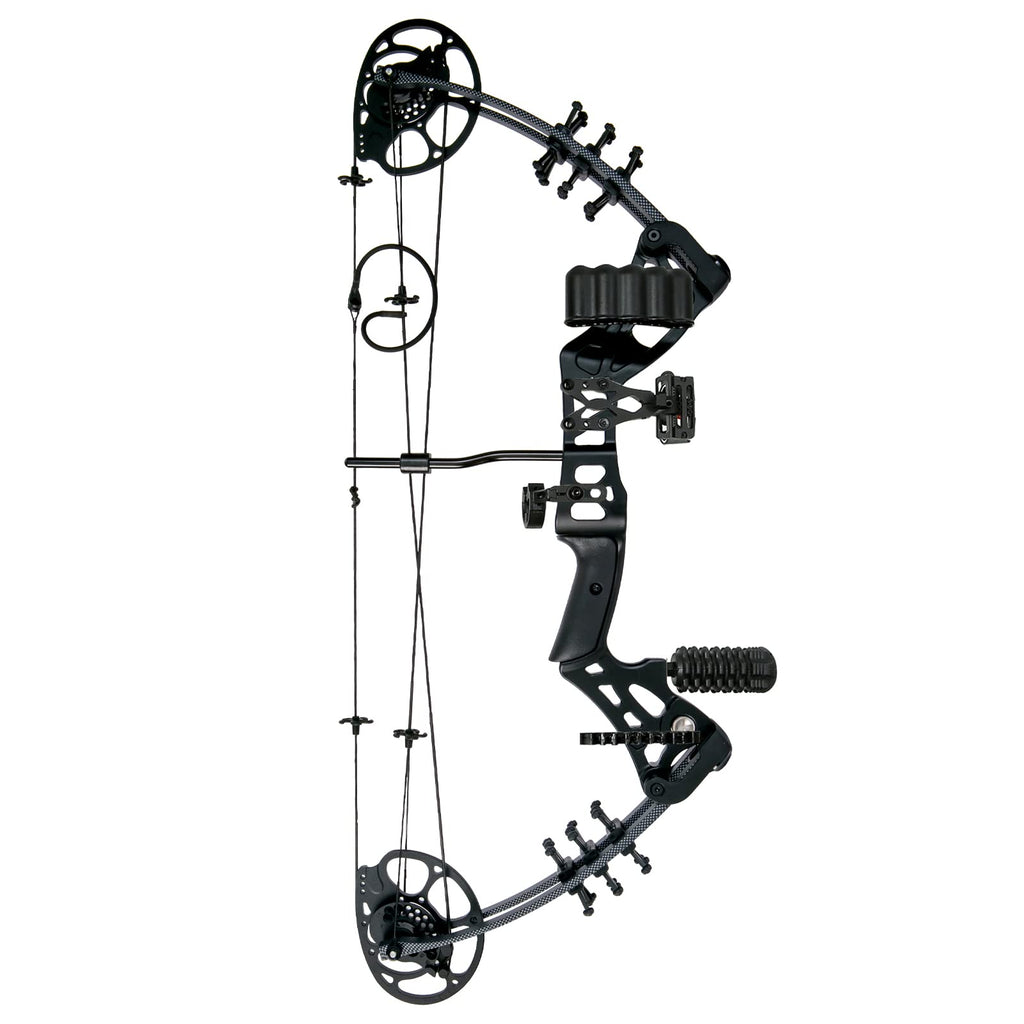Wuxlisty Youth Compound Bow Set 15-45 Lbs For Teens And Beginner, Package With Archery Hunting Equipment, Max Speed 320Fps, Adju