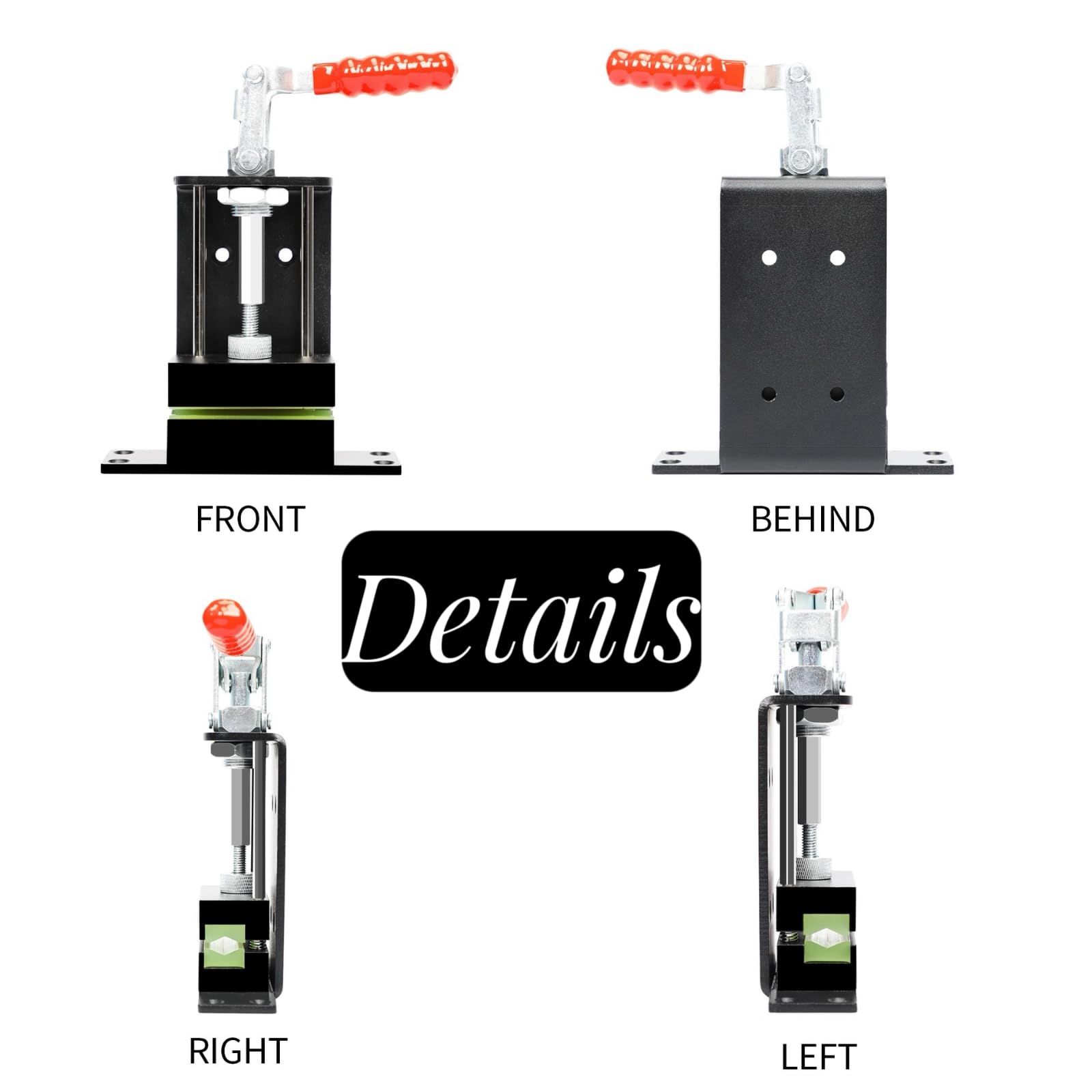 Maysun Heavy-Duty Golf Club Regripping Kit With Shaft Vise Clamp & Grip Remover Tool - Professional Aluminum Bench-Mounted Golf