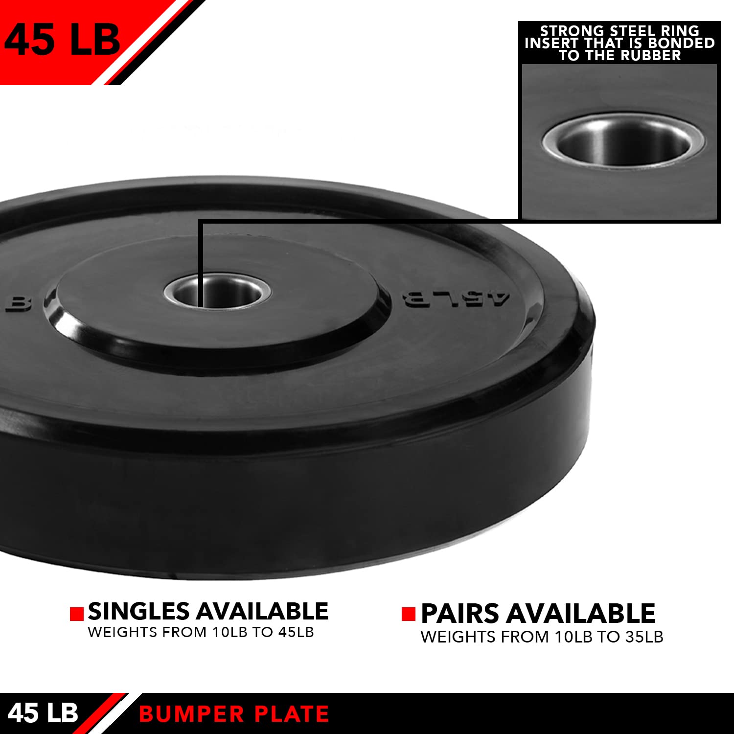 Jfit Olympic Bumper Weighted Plate 2