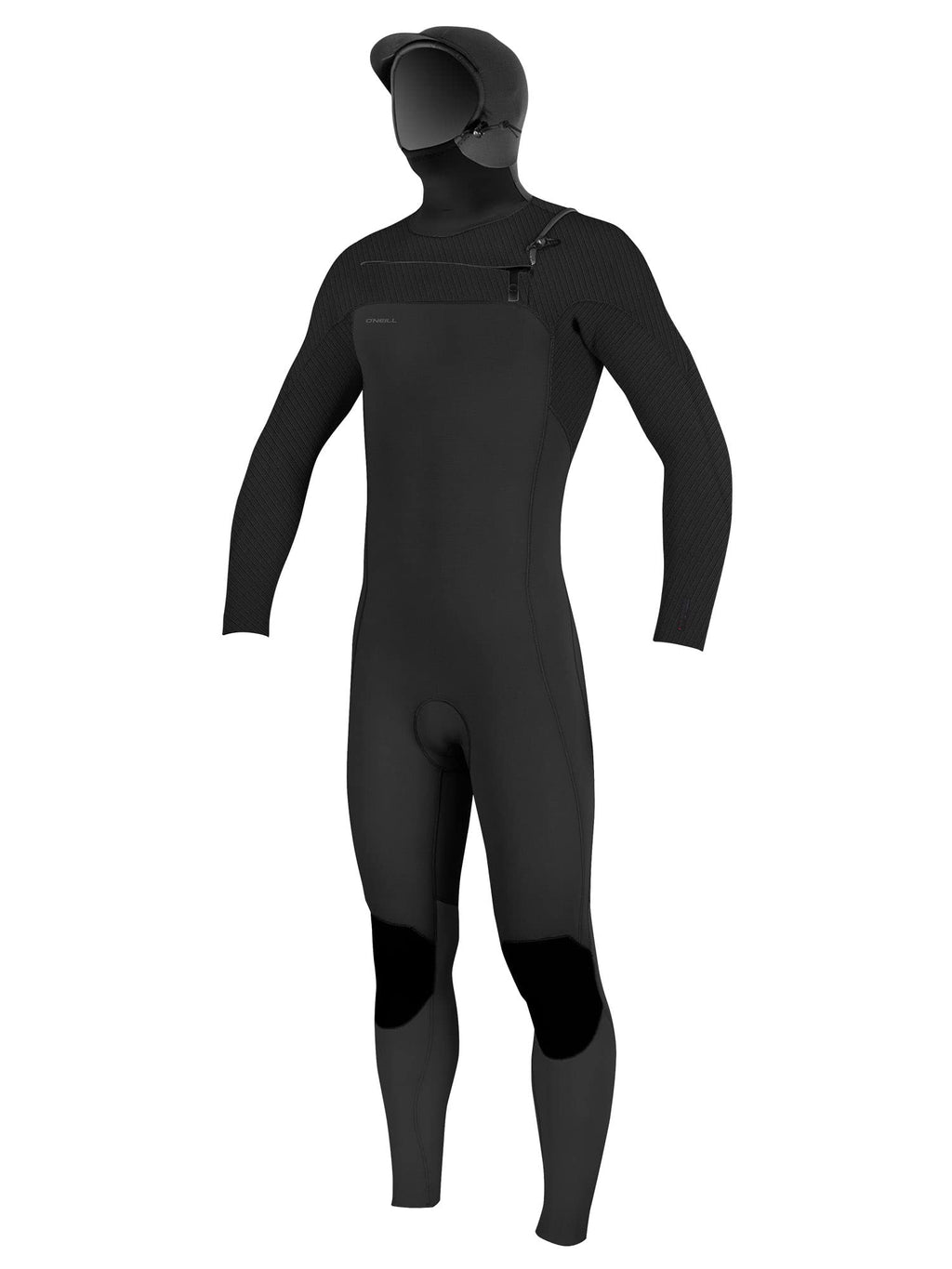 Oneill 5/4+Mm Mens Hyperfreak Hooded Full Wetsuit, Medium