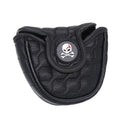 Histar Black Skull Mallet Putter Cover Headcover For Scotty Cameron Odyssey