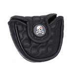 Histar Black Skull Mallet Putter Cover Headcover For Scotty Cameron Odyssey