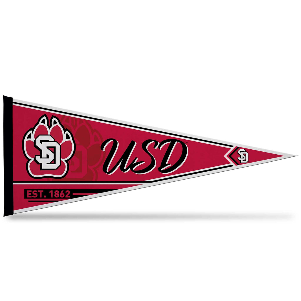 Rico Industries Ncaa South Dakota Coyotes Classic 12'' X 30'' Felt Wall D  Cor Pennant - Great For Home/Bed Room/Man Cave D  Cor