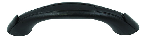 Attwood 2050-5 Ergonomic One-Piece Vinyl Grab Handle, Black Finish