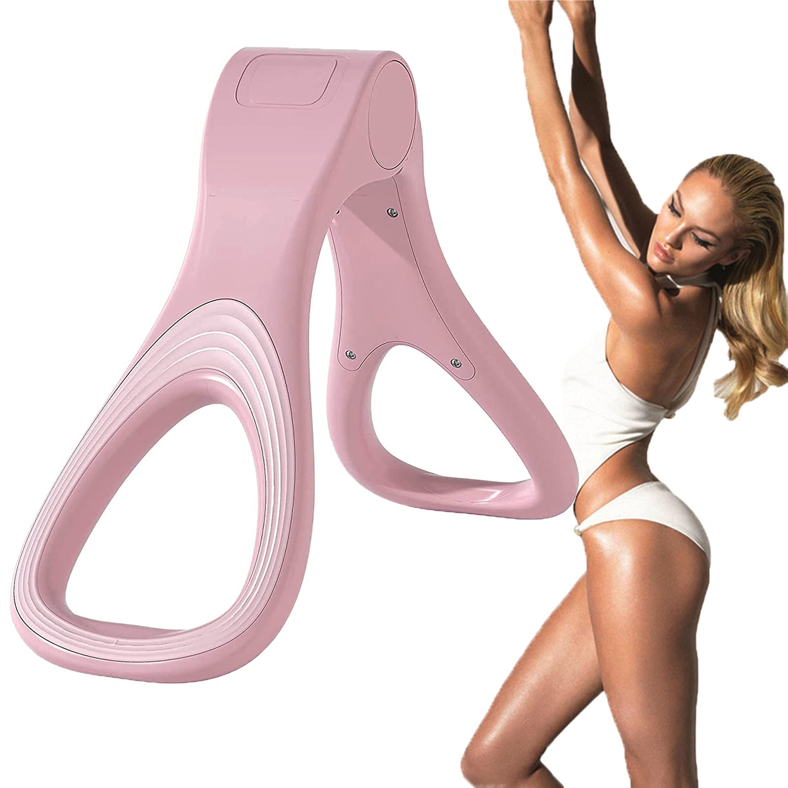 Thigh Master Workout Equipment,Upgrade Version] Thigh Slimmer,Arm Inner Thigh Toner,Trimmer Thin Body,Thigh Exercise Equipment,B