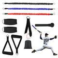 Baseball Resistance Trainer,Training Aid For Baseball Softball Pitchers,Interchangeable Grips To Build Arm Strength,Arm Bands Fo