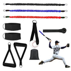 Baseball Resistance Trainer,Training Aid For Baseball Softball Pitchers,Interchangeable Grips To Build Arm Strength,Arm Bands Fo