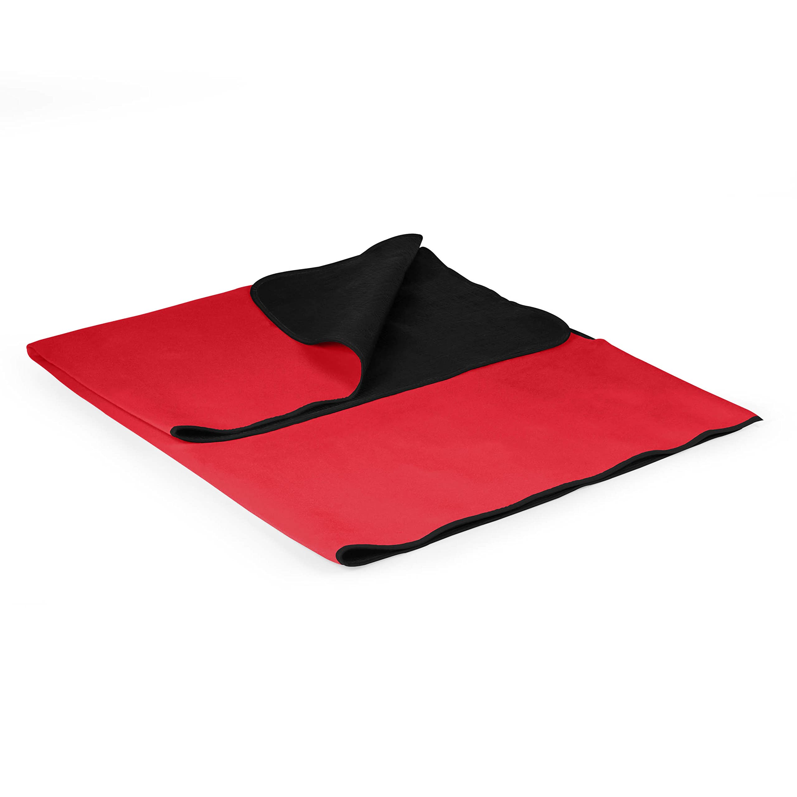 Oniva By Picnic Time Outdoor Picnic Blanket Tote, 59X51 Foldable Beach & Camping Blanket With Soft Fleece, Water-Resistant Botto