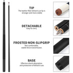 Kmise Pool Stick, 58-Inch Fiberglass Graphite Composite Billiard Pool Cue Sticks For Professional Billiard Players (Multiple Col