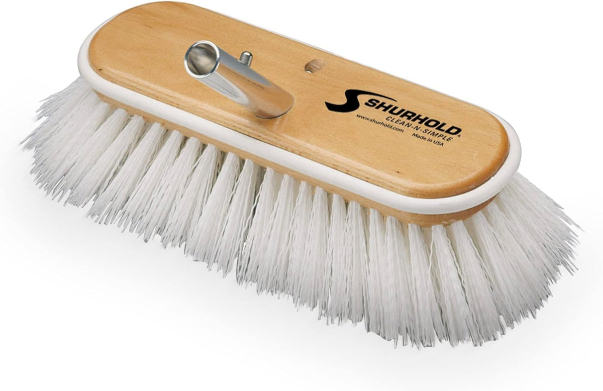 Shurhold 10inch Polypropylene Stiff Bristle Deck Brush