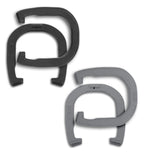 Baden Champions Horseshoe Set- Tournament Quality Forged Steel Construction, Gray/Black