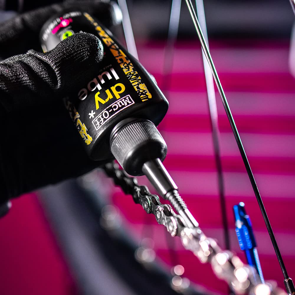 Muc-Off Dry Chain Lube, 50 Milliliters - Biodegradable Bike Chain Lubricant, Suitable For All Types Of Bike - Formulated For Dry