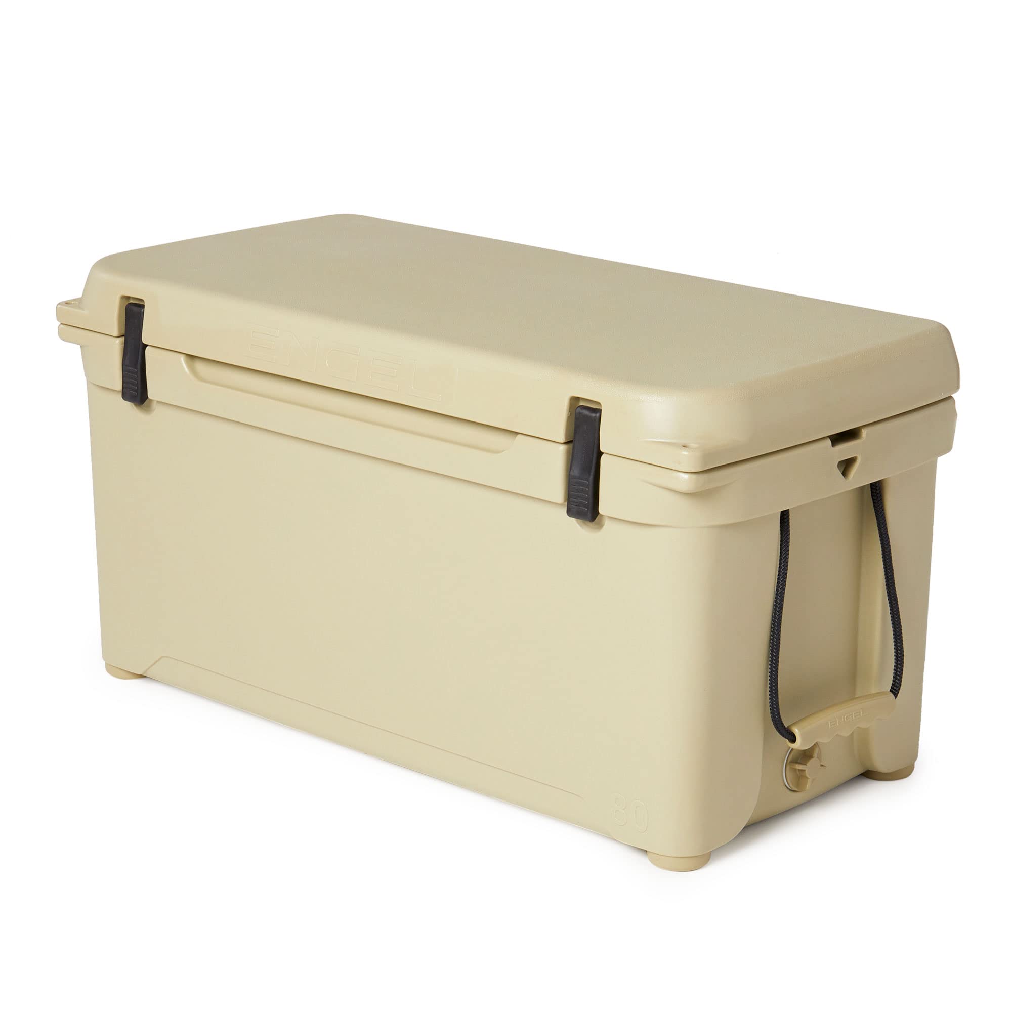 Engel Coolers Eng80 Cooler | 75 Can High Performance Durable Seamless Rotationally Molded Ice Box For Camping, Hunting, And Fish