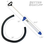 Manual Bilge Pump For Boats Kayak Canoe Hand Water Pump  Siphon Pump Bailer Kayaking Boat With Hose Portable Held 20 Gallons Per