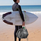 Sun Cube Wetsuit Changing Mat, Waterproof Surf Bag, Drawstring Wetsuit Bag, Surfing Accessories For Kayakers, Dry Bag For Beach,