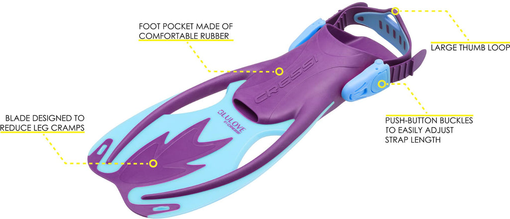 Cressi Rocks (Purple/Blue) [L/Xl]