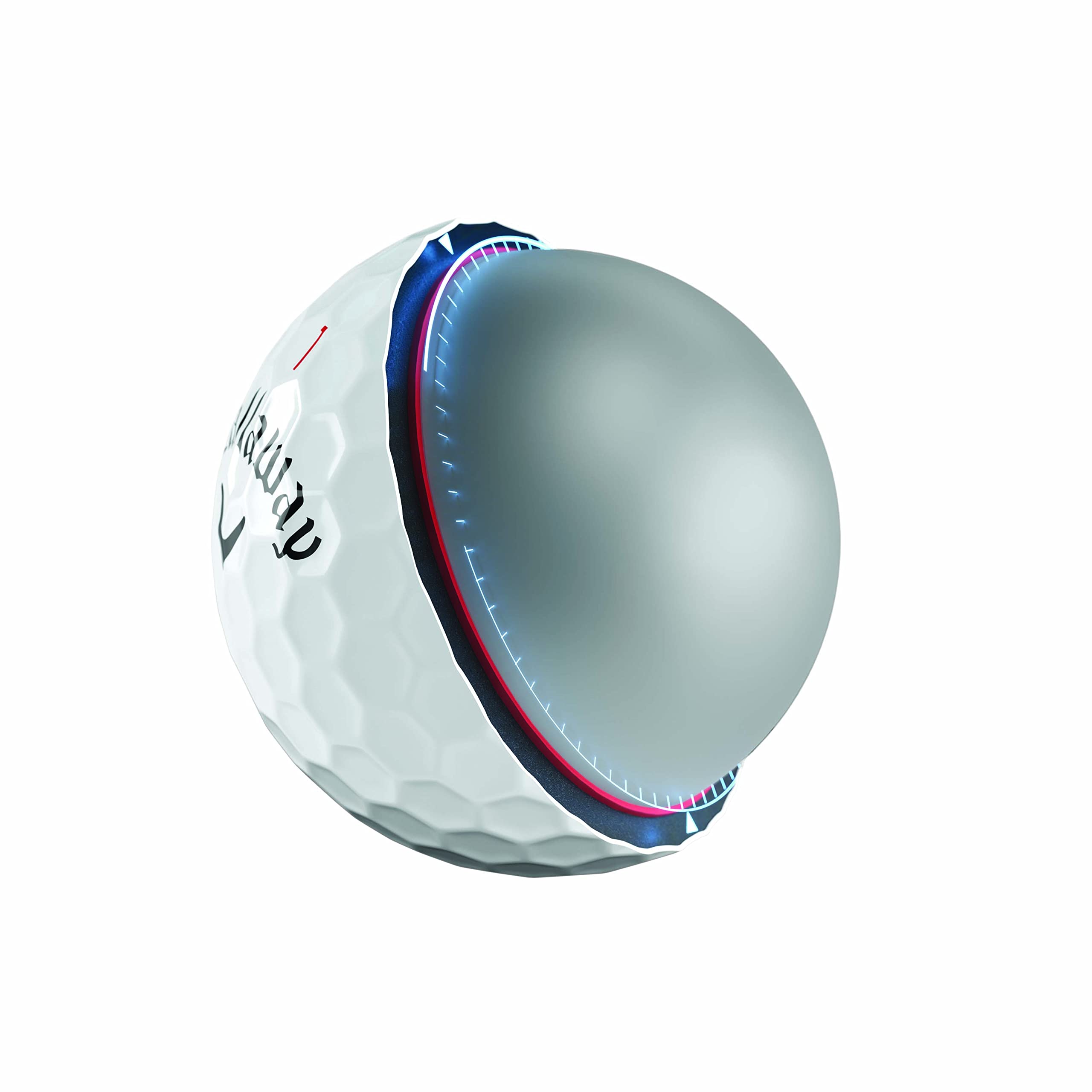 Callaway Golf 2022 Chrome Soft X Ls Golf Balls, White