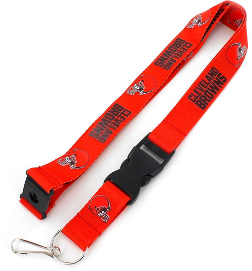 Aminco Nfl Cleveland Browns Lanyardteam Color Orange, Team Colors, One Size