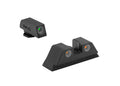 Meprolight Tru-Dot tritium Night Sights Compatible with Glock 10MM/45ACP 20 21 29 30 36 41 Rear Orange tritium dots Glow on Sigh