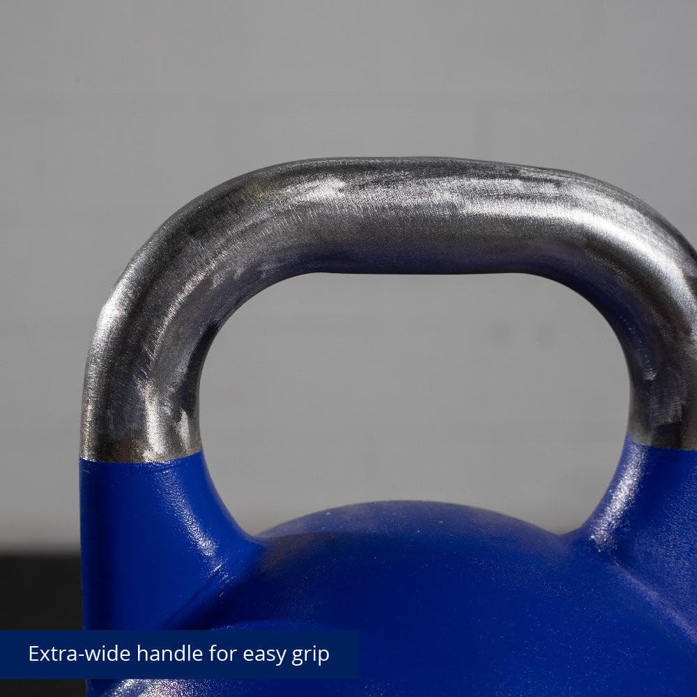 Titan Fitness 22 Kg Competition Kettlebell, Single Piece Casting, Kg Markings, Full Body Workout