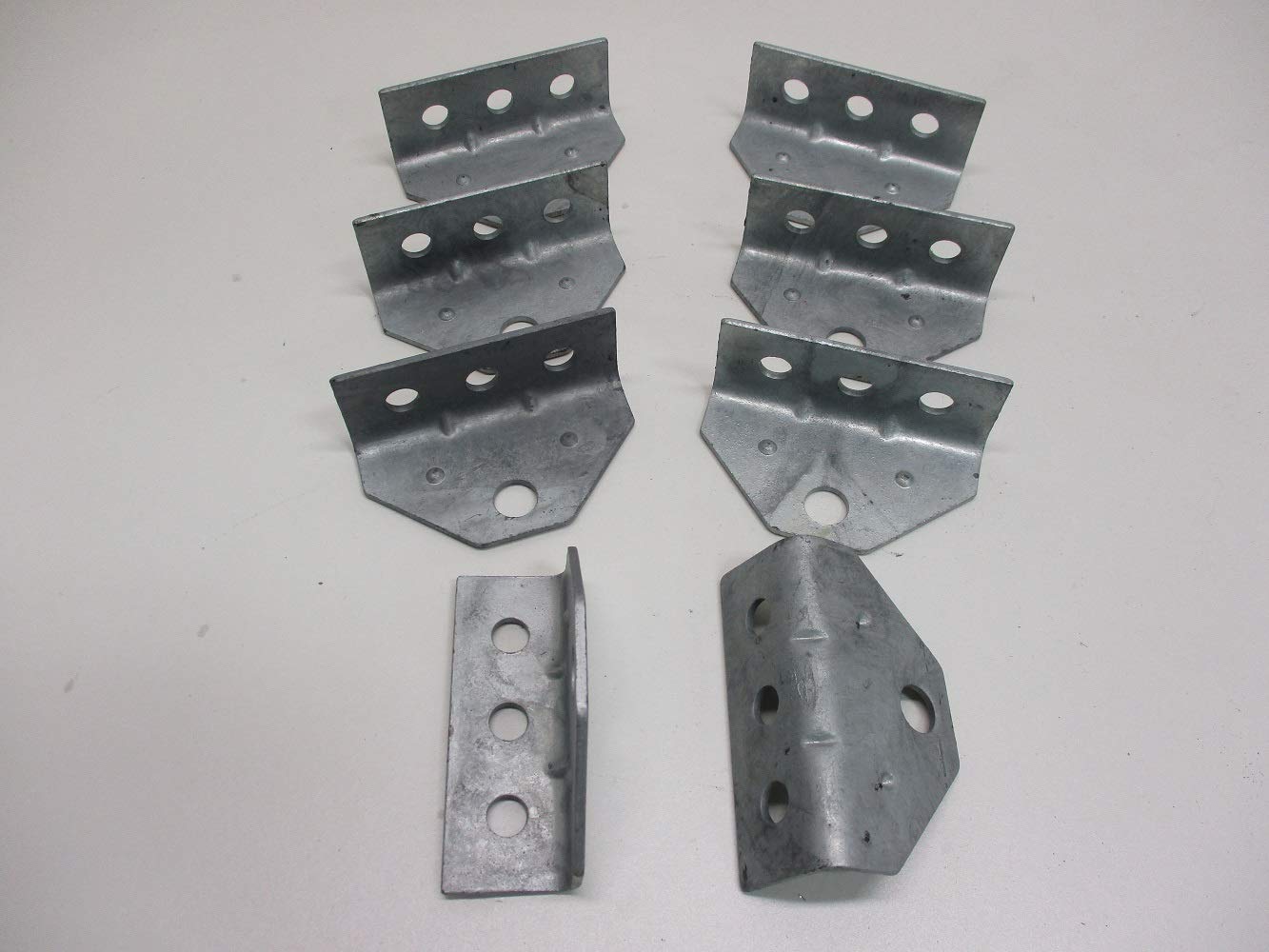 (8) Boat Pontoon Trailer Bolster Bunk Board Adjustable Swivel Brackets