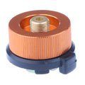 Aluminum, Copper, Nylon Outdoor Gas Bottle Adaptor Transfer Nozzle Connector For Camping Stove Burner