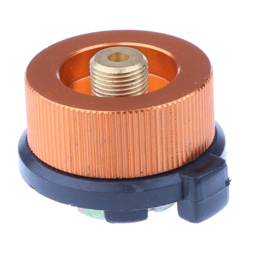 Aluminum, Copper, Nylon Outdoor Gas Bottle Adaptor Transfer Nozzle Connector For Camping Stove Burner