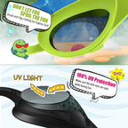 Outdoormaster Kids Swim Goggles 2 Pack - Quick Adjustable Strap Swimming Goggles For Kids - A