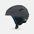 Giro Grid Spherical MIPS Ski Helmet - Snowboard Helmet for Men & Women - Matte Charcoal POW - M (55.5-59cm)