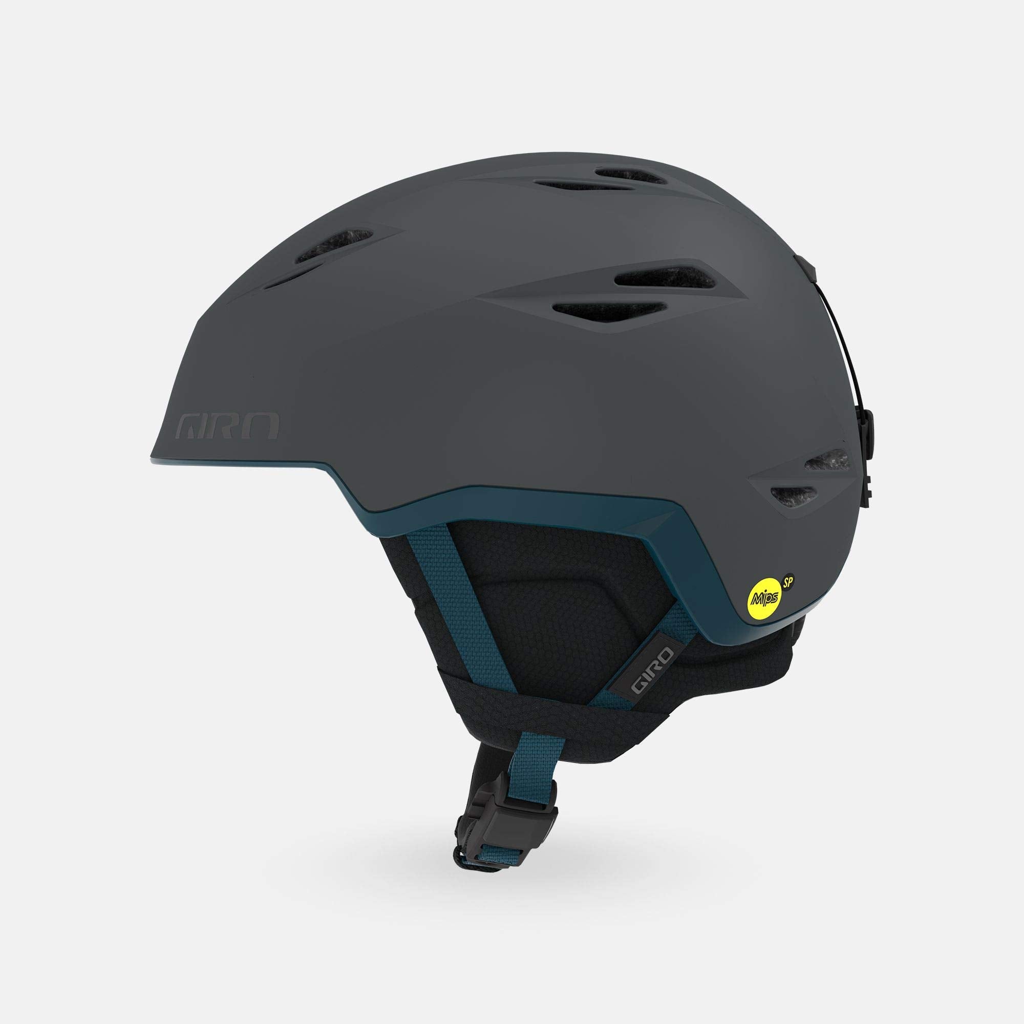 Giro Grid Spherical MIPS Ski Helmet - Snowboard Helmet for Men & Women - Matte Charcoal POW - M (55.5-59cm)