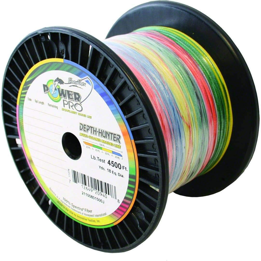 Power Pro 500 Yard Depth-Hunter Metered Line (80-Pound)