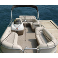 Taylor Made Pontoon Boat Cover Support System With Adjustable 27''-50'' Poles, 60' Of 1'' Polypropylene Webbing Strap, Quick-Rel