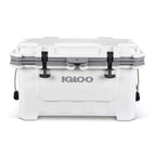 Igloo White Imx 70 Qt Lockable Insulated Ice Chest Injection Molded Cooler With Carry Handles