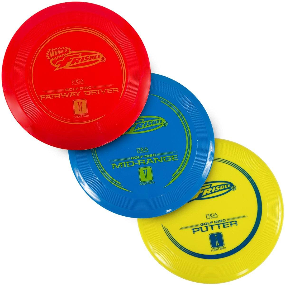 Intersport Frisbee Disc Golf 3 Pack, White
