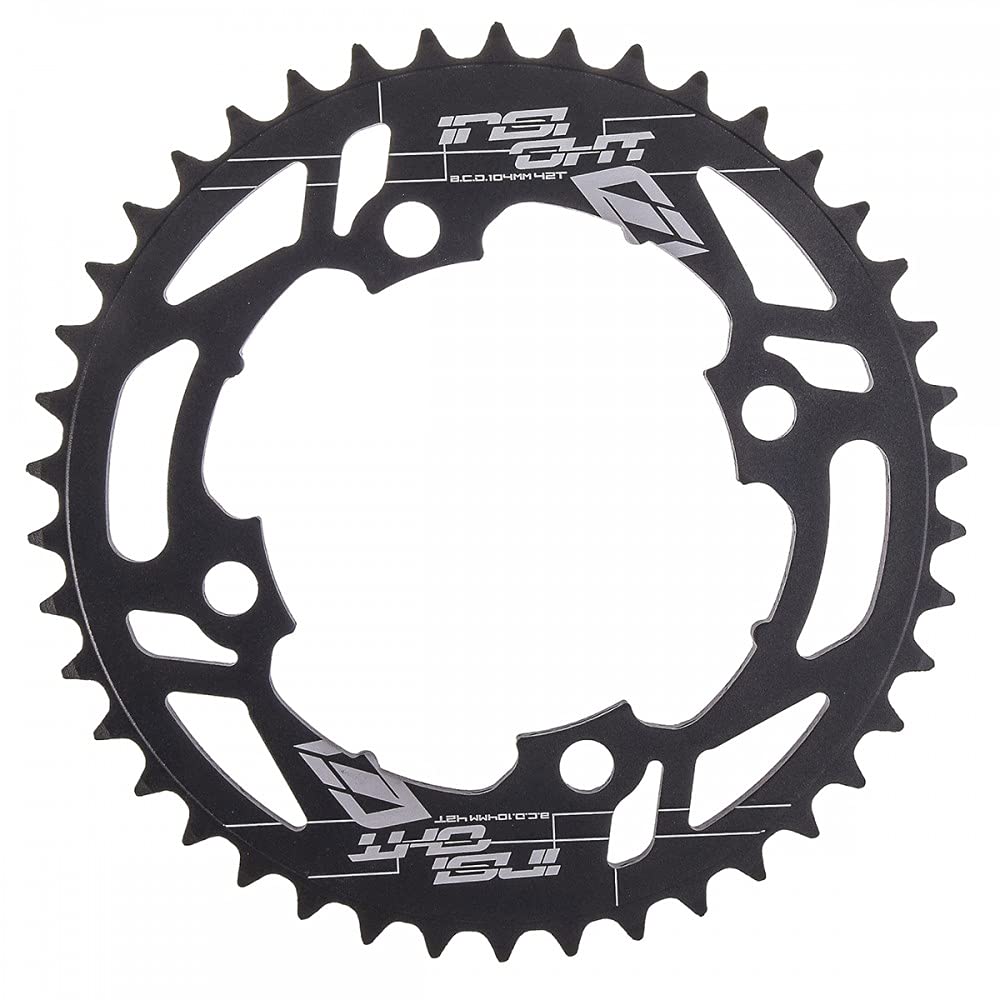 Insight 91-5179 39 4-Bolt Chainring Black 39T