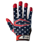Cutters Game Day Receiver Glvs Flag Lxl