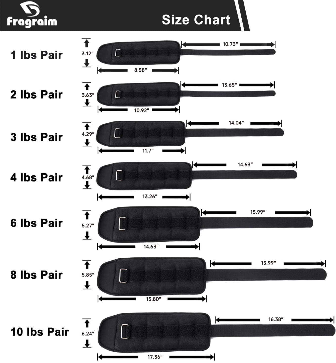 Ankle Weights,   3 Lbs Each (6 Lbs Pair) Wrist Leg Arm Weights For Women, Kids And Men, Comfortable And Soft, Pretty Sturdy, Per