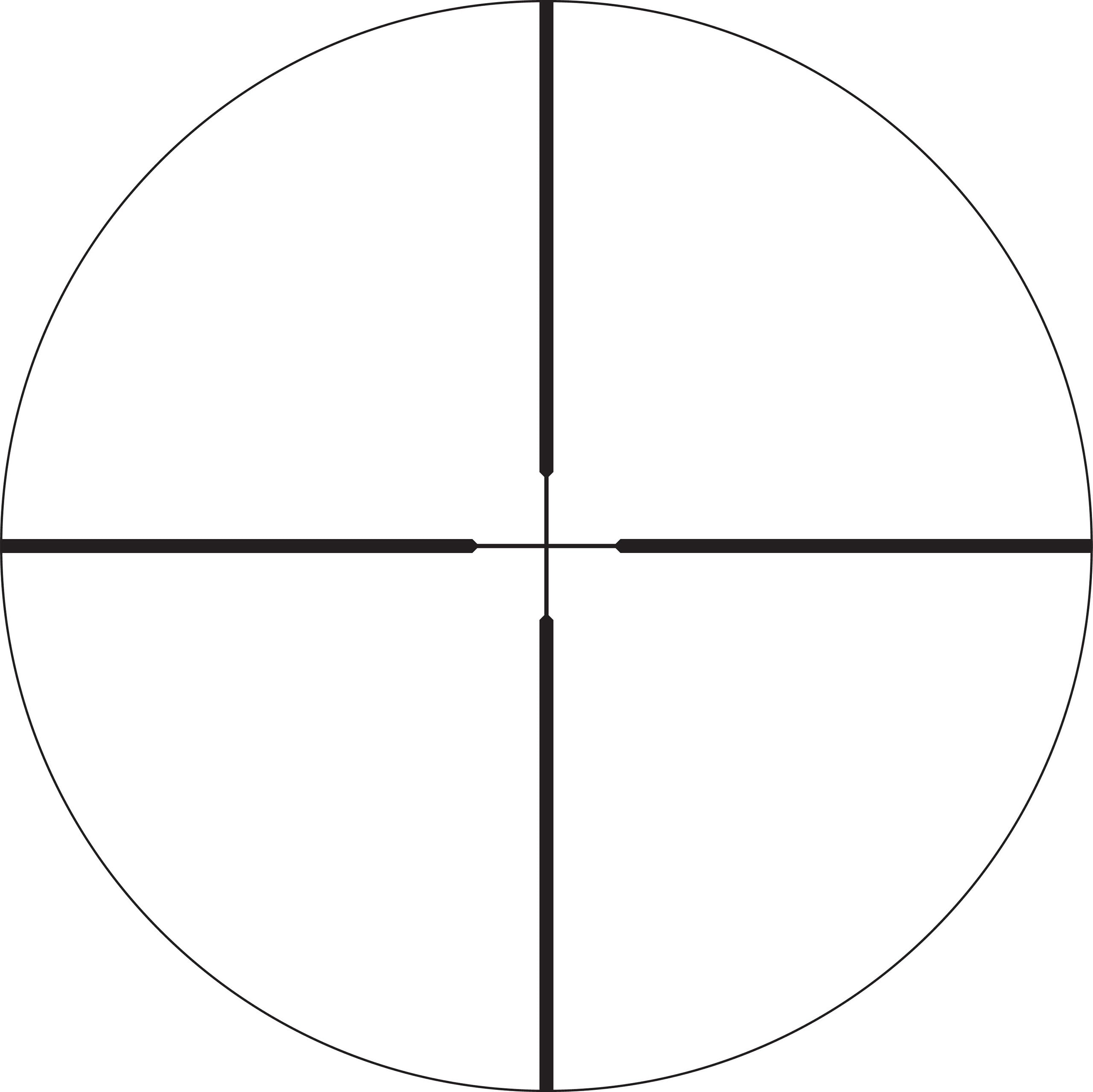 Vortex Optics Crossfire II 2-7x32 Rimfire, Second Focal Plane, 1-inch Tube Riflescope - V-Plex Reticle