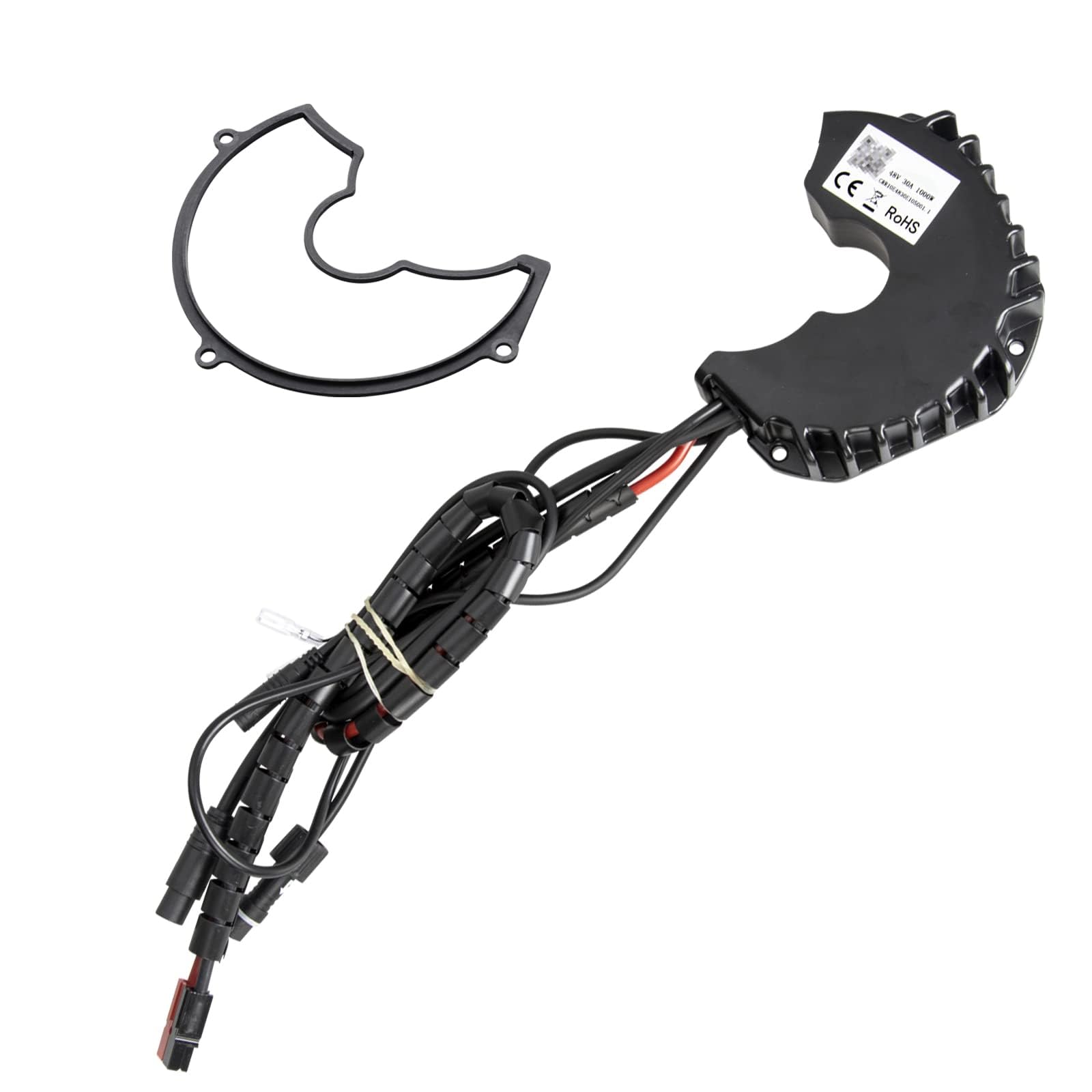 BAFANG 48V 1000W BBS-HD Controller for Mid Drive Motor with Front Lamp Connector and Gear Shift Sensor Connector Latest Model
