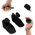 Kickzu Weight Lifting Grips For Men Women Deadlifts, Rows, Ergonomics Workout Rubber Gym Grips Pads For Palm Protection, Fingerl