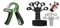 xyno Enhance Your Grip Strength: Combo Pack Hand Grip Strengthener with Counter & Forearm Exerciser Hand Gripper with Counter Me