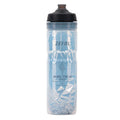 Zefal Arctica Pro 75 Insulated Bike Water Bottle - 750ml (25oz) - Black - Pro-Cap Leakproof Closure, Soft Nozzle, BPA-Free, Mult