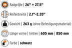 Sks Germany Velo 65 Trekking Snap-On Fender Set