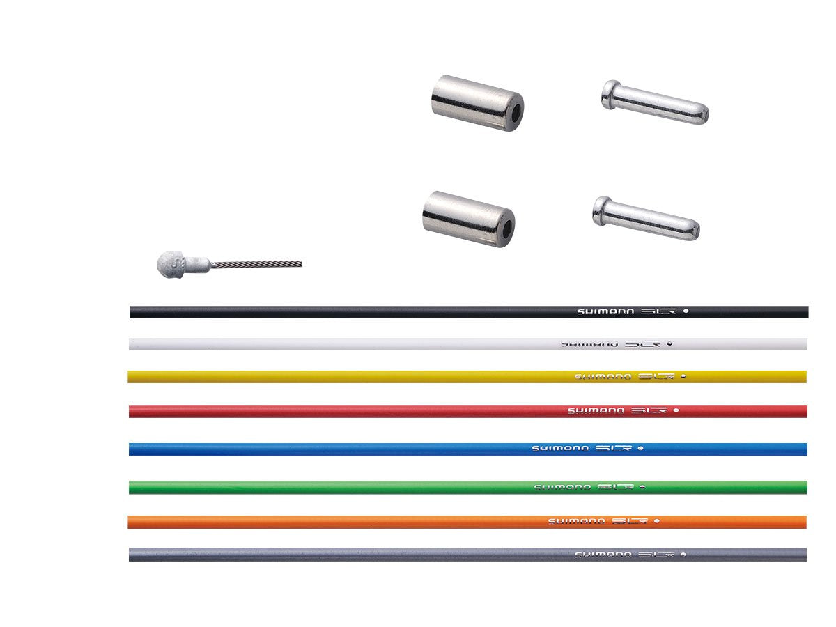 Shimano Ptfe Road Brake Cable And Housing Set (Red)
