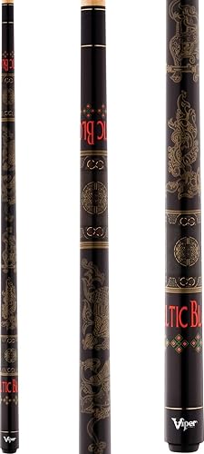 Viper Underground 58'' 2-Piece Billiard/Pool Cue, Celtic Blood, 21 Ounce