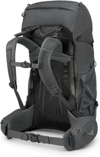 Osprey Renn 50L Womens Backpacking Backpack, Dark Charcoal/Gray Wolf