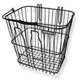 Basil Memories Bottle Rear Bicycle Basket - Black