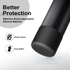 Alwenid 2PCS Silicone Water Bottle Boot for Owala 24oz, Anti-Slip Protective Sleeve Bottom Bumper Protector for FreeSip, Twist,